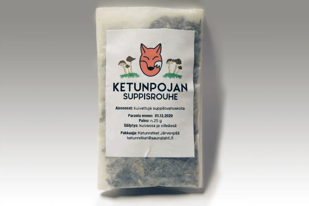 Ketunpojan suppisrouhe pussi